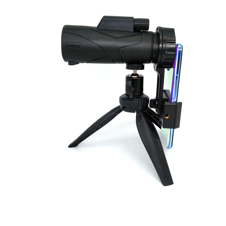 工厂直销新款 10x42 12x50 12x55 高清高倍带手腕带单筒望远镜