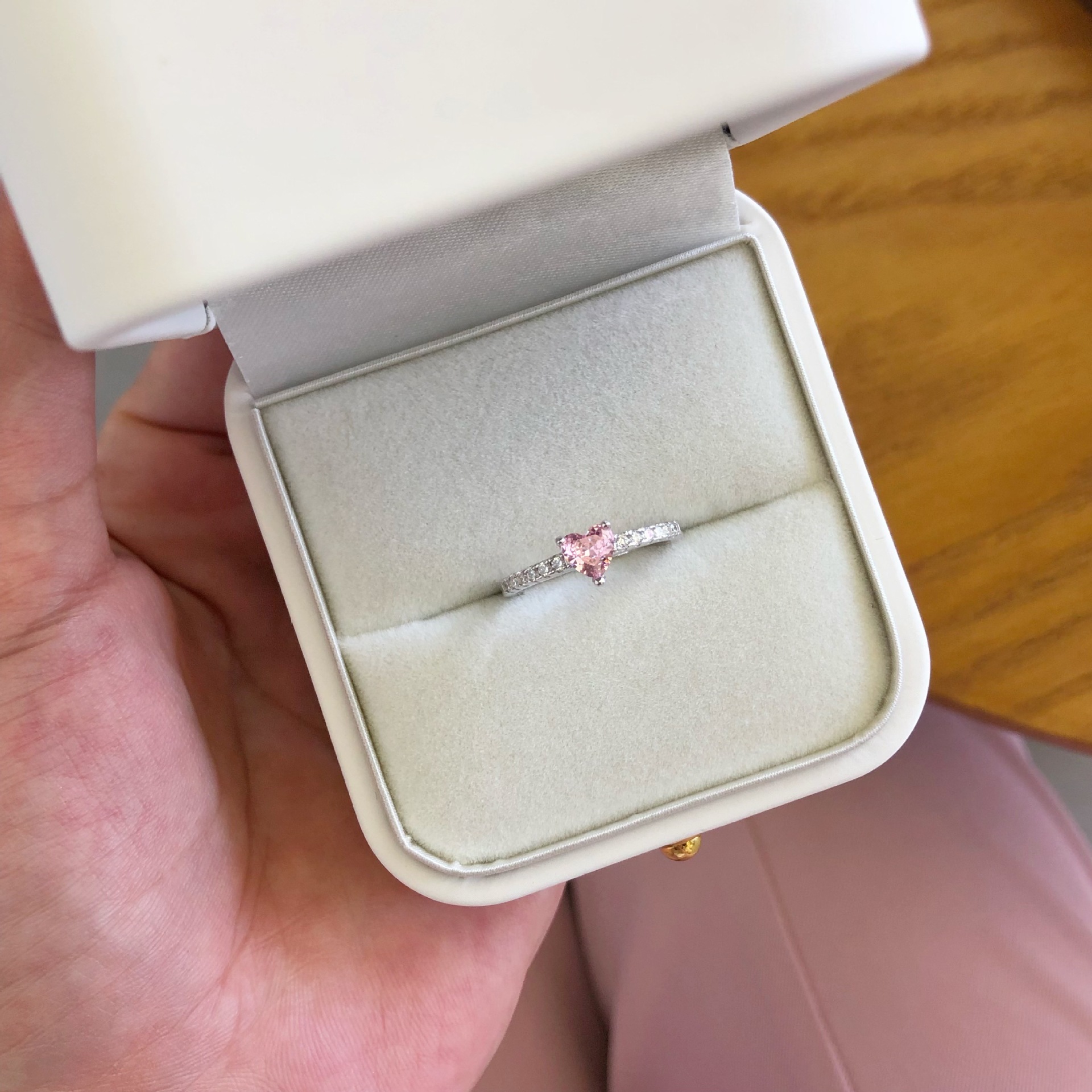 7g Weight Zircon Inlay Material Rings Classification 6, 8, 9 Ring Size 1 Piece Quantity Holiday, Daily Occasion 925 Sterling Silver Material U Shape, Water Droplets, Heart Shape Pattern Women's Gender Inlay Design IG Style, Shiny Style 925 Sterling Silver Zircon U Shape Water Droplets Heart Shape Rings 5