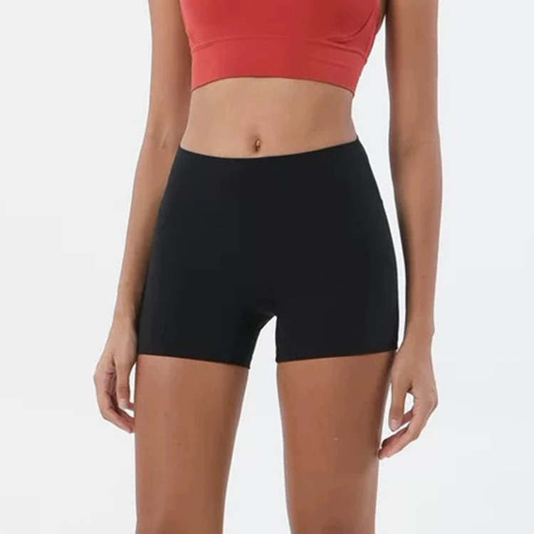 Women's High-Waisted Fitness Shorts, Quick-Dry Running Sports Shorts, Peach Butt-Enhancing Gym Yoga Shorts, Three-Quarter Length Shorts