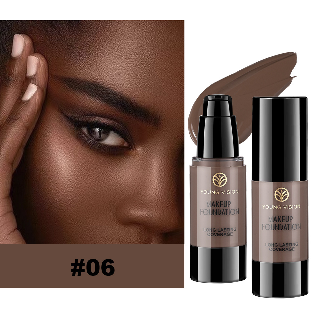 YOUNG VISION Press Foundation Matte, non-smudge, contouring and facial modifying Foundation undefined