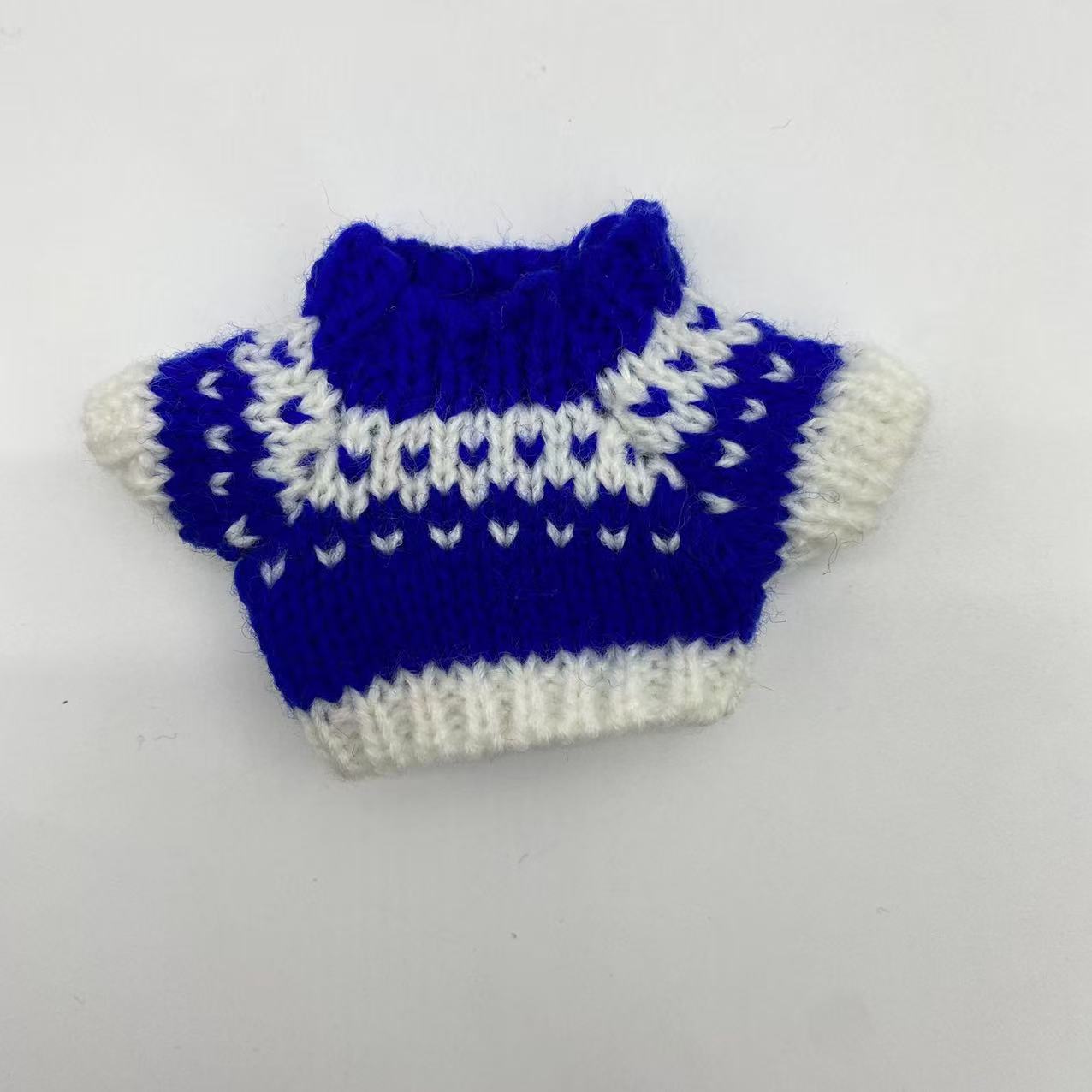 Blue and white border full of stars