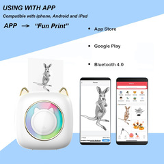 Cross-border portable mini student wrong question pocket C23 printer label photo sticker thermal printer