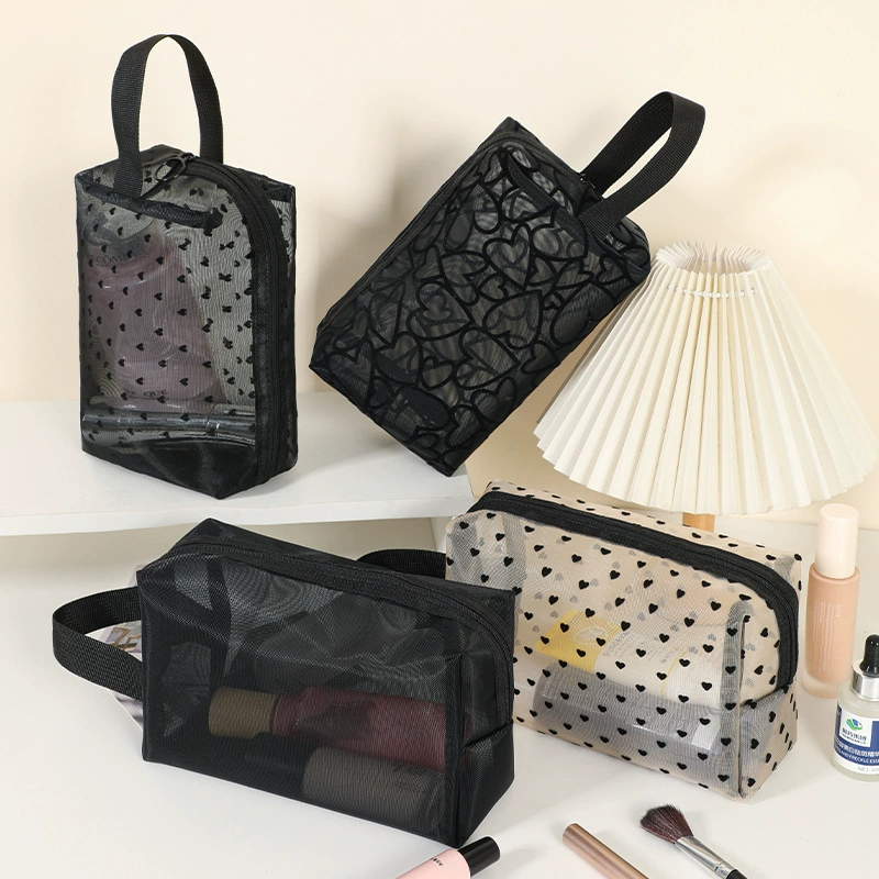 Брендовая портативная косметичка для путешествий, прозрачная помада, organizer bag, японский и корейский