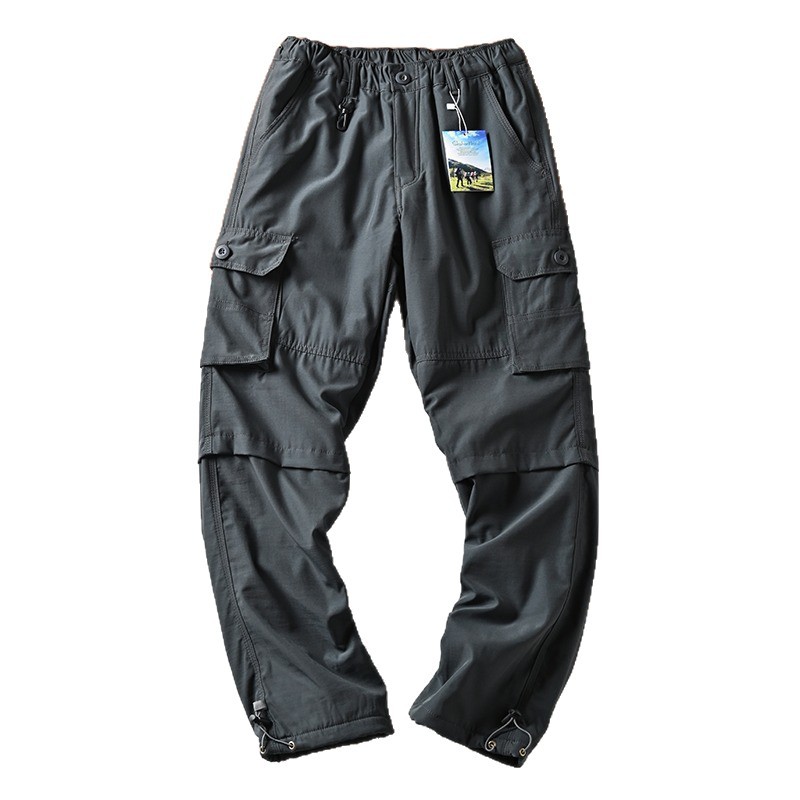 Pantalones de montaña al aire libre para hombres y mujeres de verano al aire libre para caminar pantalones de montaña de secado rápido pantalones de trabajo recto ocio