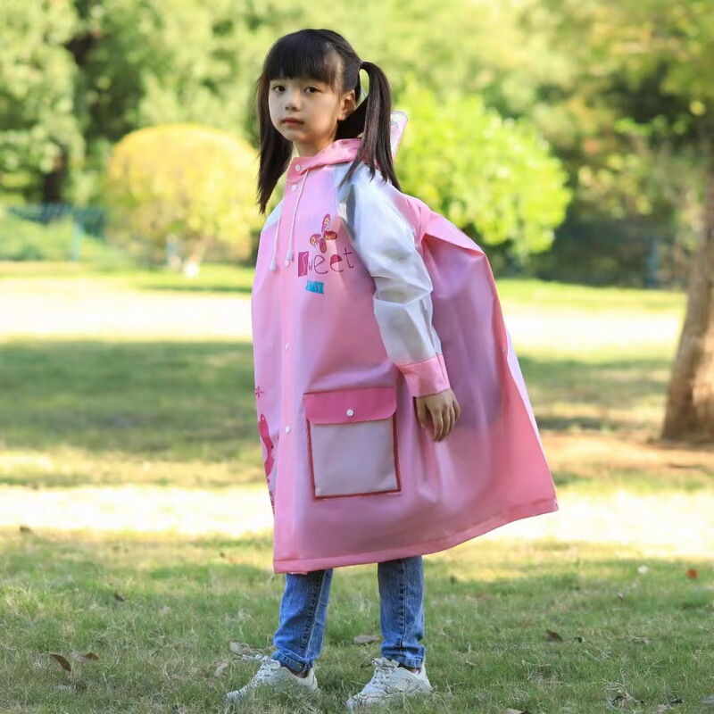 儿童雨衣带书包位男童女孩幼儿小学生上学专用防暴雨2025新款雨披|undefined