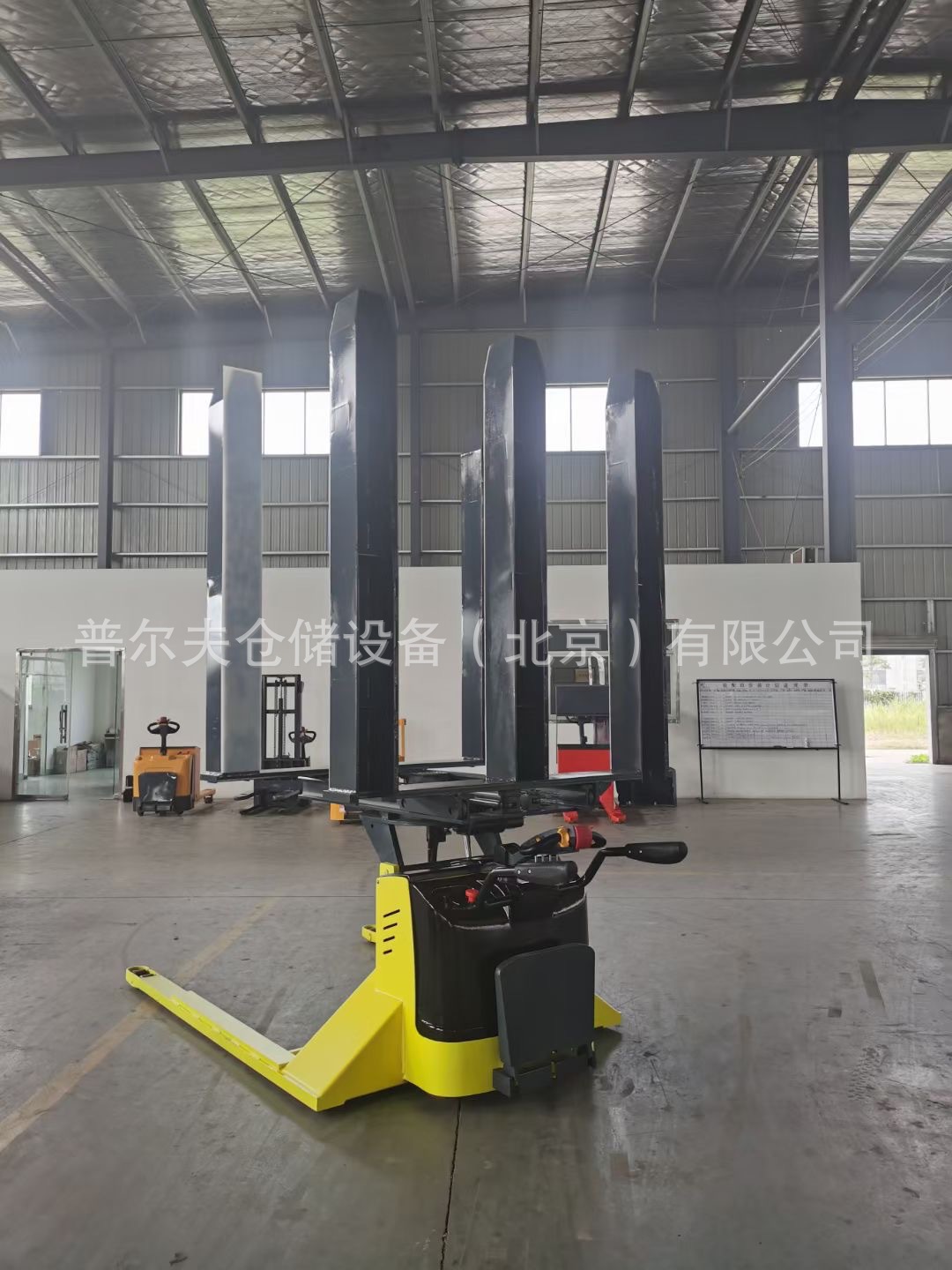 电动印刷纸张搬运提升装卸车 液压自动翻转旋转堆高车