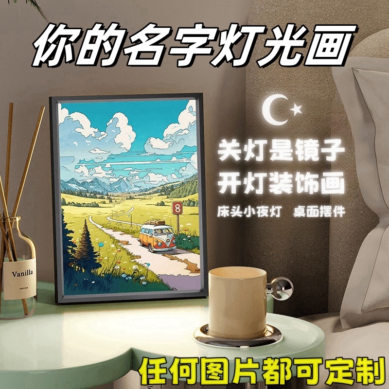 Lightweight creative mirror