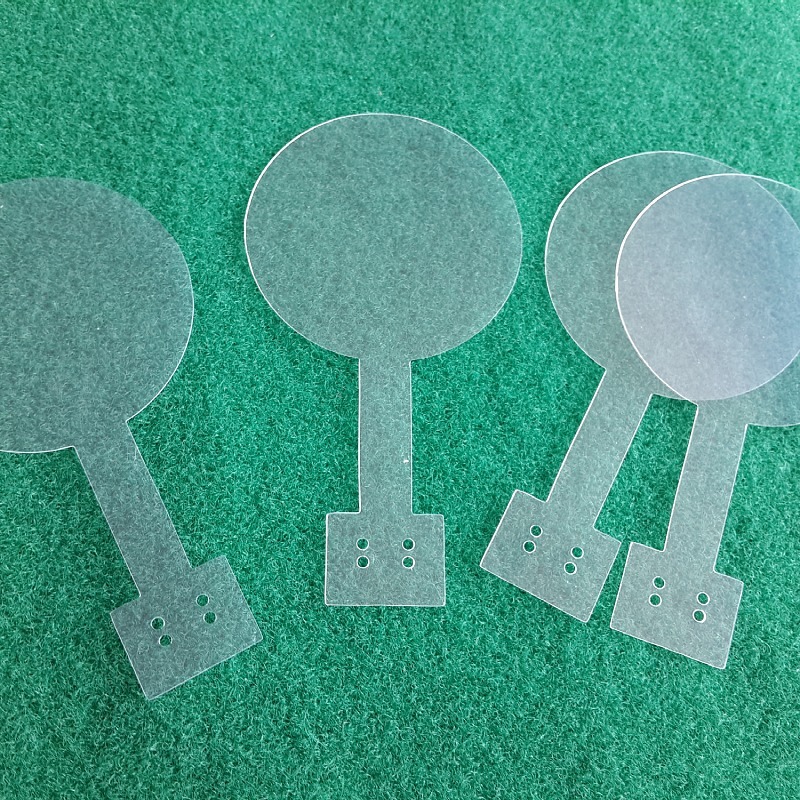 AG13透明PET隔电片 各类玩具电池7号电池绝缘隔离电源插片麦拉片