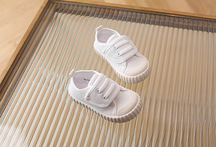 Kid's Fashion Stripe Round Toe Canvas display picture 4