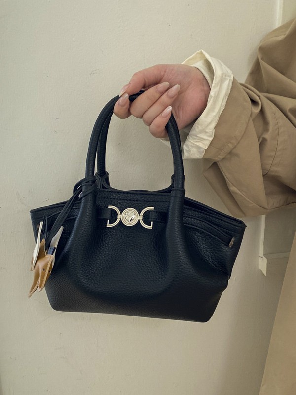 La versión coreana de nicho portátil bolso de cubo de agua para mujeres ventas calientes nuevas moda de alta calidad lichi pattern mochila de hombro de moda