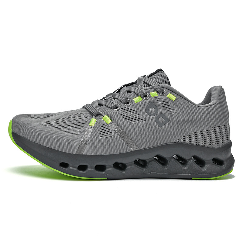 Men's new low-top soft-soled cushioned sports shoes, lightweight, versatile, comfortable, breathable mesh racing training running shoes Men's new low-top soft-soled cushioned sports shoes, lightweight, versatile, comfortable, breathable mesh racing training running shoes