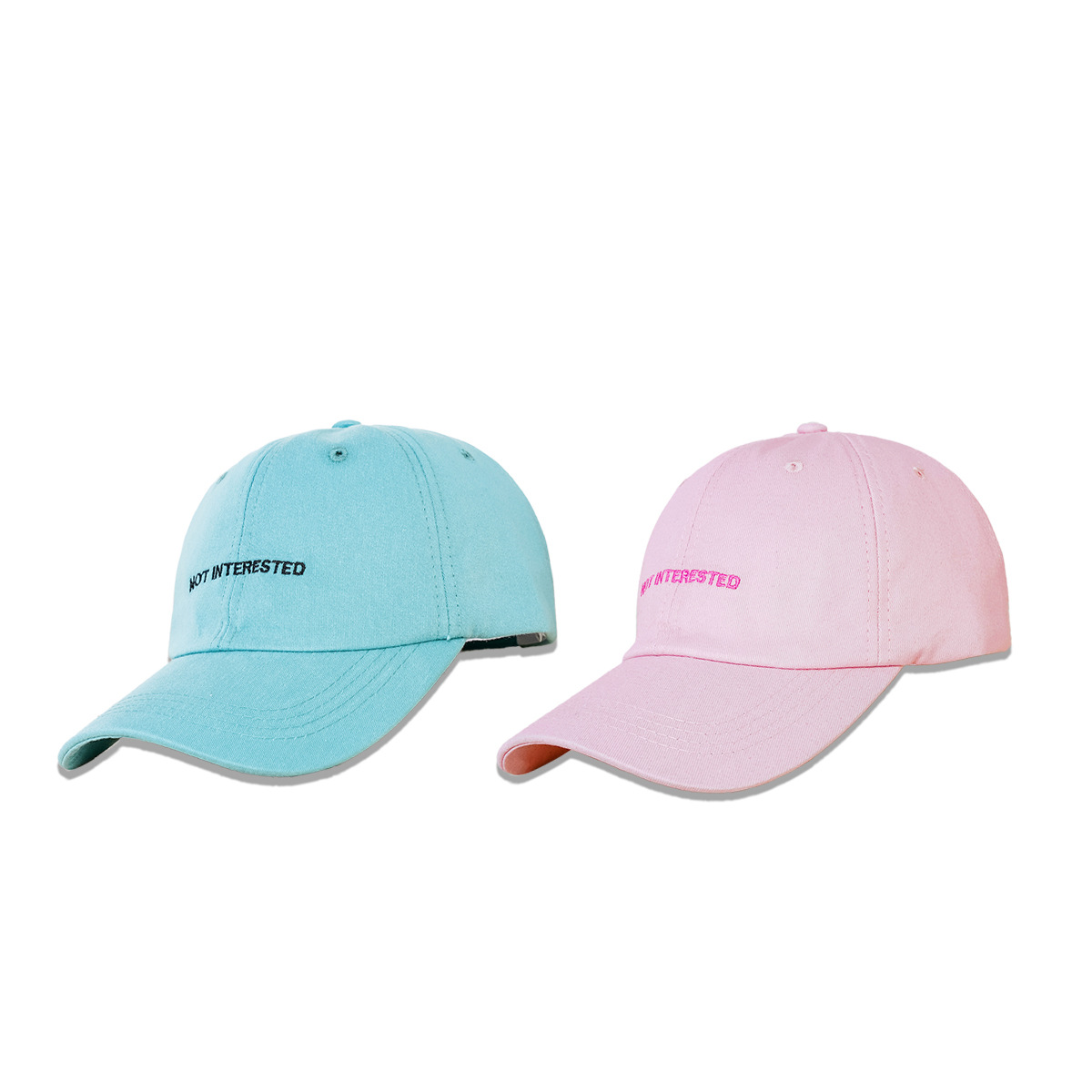 Simple Baseball Cap Fashion Embroidered Letters Wide-brimmed Sunshade Hat display picture 2