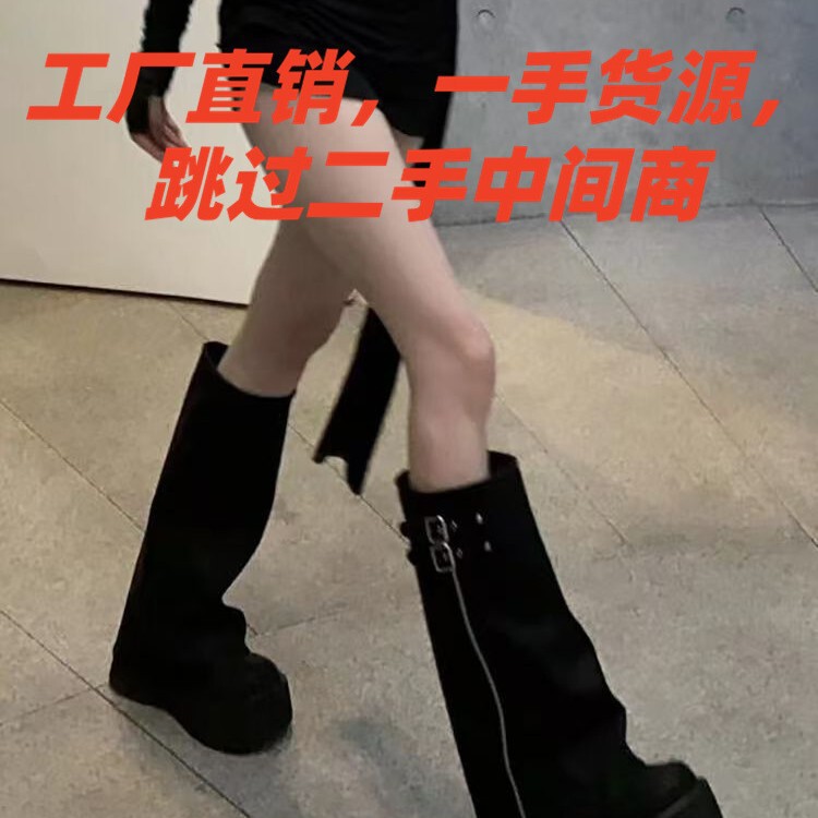 Wide Thigh High Boots for Plus Size Women, Thick Leg Boots, Melad Large Thigh High Women's Boots, Retro Western Cowboy Boots for Women