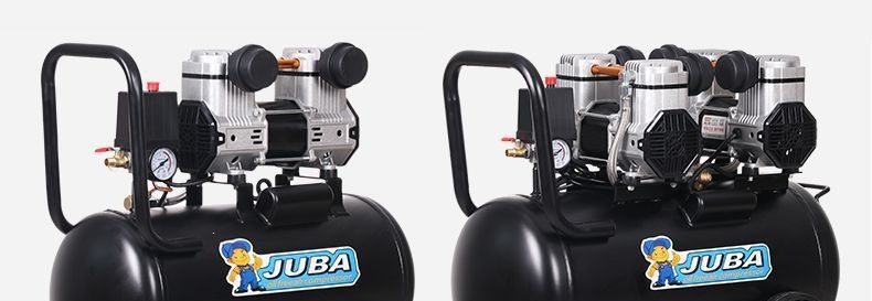 Small oil-free silent air compressor, high-pressure 220V, for home use, painting, woodworking, air compressor for foreign trade