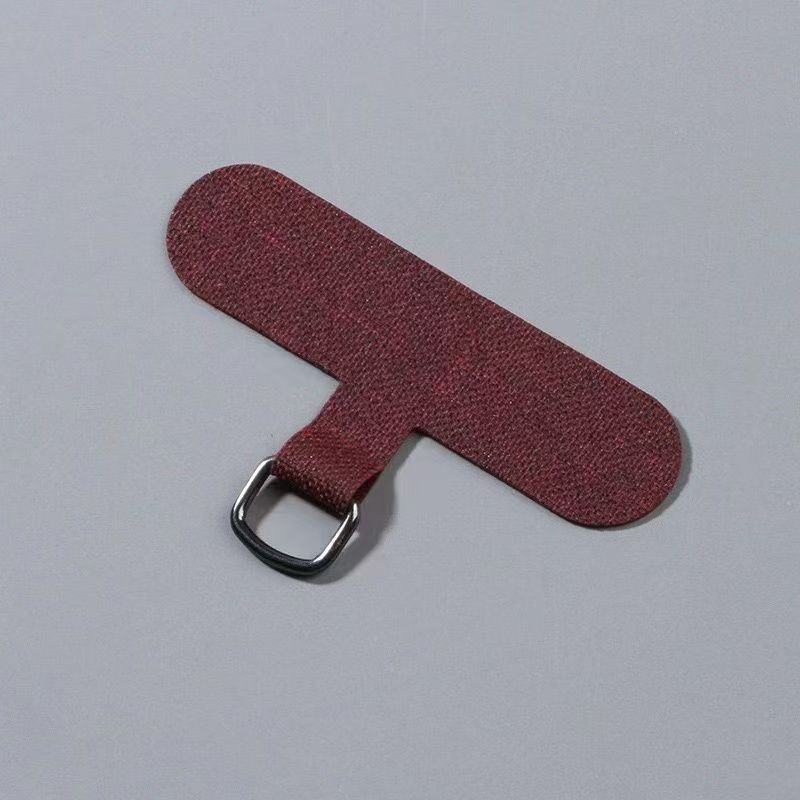 Teléfono móvil cuerdas espaciador clip D-buckle tela curada tarjeta fijación colgante de anillo de metal colgante