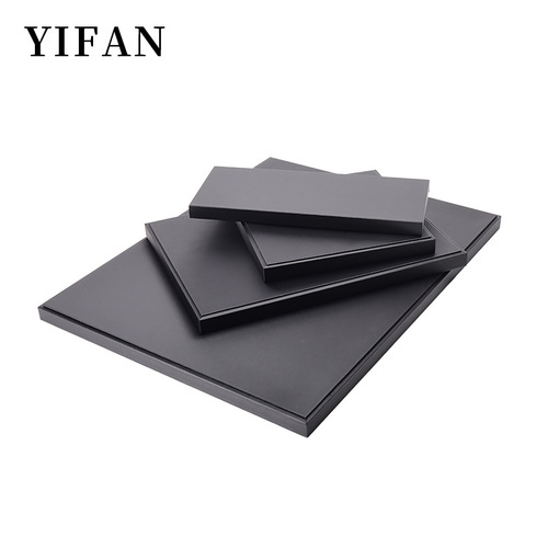 Jewelry props, black matte leather accessories, display ring bracelet jade and jadeite display window counter display props
