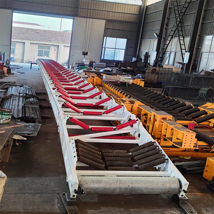 Material de correa de transferencia de tipo correa minera con operación flexible del transportador