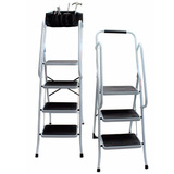 Обработка настраиваемого простых человеческих символов складывает складывание подлокотников и многофункциональная портативная портативная лестница с высокой лестницей