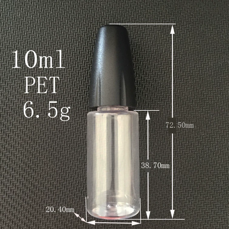 10 материалов PET, бесплатная доставка, стальная игла ML без протекания, для нажатия и заправки, флакон 30 мл с игольчатым наконечником, флакон для масла 15 мл