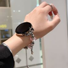金属链条宝个性小众设计石女表用适华为gt系列饰品表带批发