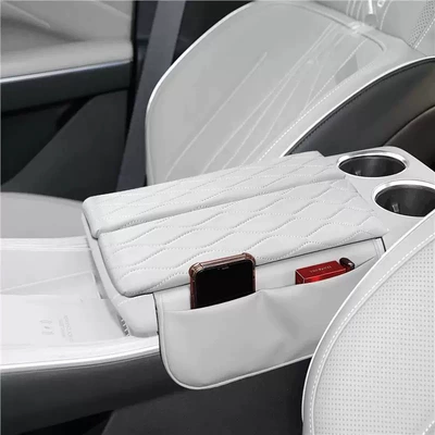Special Galaxy E8 Xingyao 8 Armrest box pad - 25-models-of-galaxy-e8-special-chuji-white-model-pair-armrest-box-mats