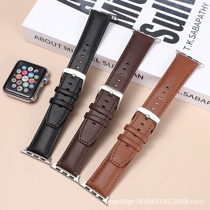 Подходит для кожаного ремешка для часов Huawei gt2gt34 ремешок для часов 22 мм Pro/20 Apple кожаный ремешок для часов Samsung трансграничный