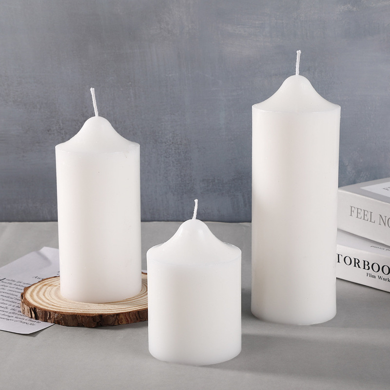 Extra thick large cylindrical thick candle classic home power outage emergency lighting smokeless odorless indoor thick candle wholesale