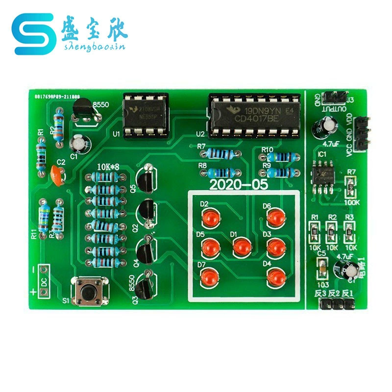 Тест светодиодного электронного освещения Форма волны 2020-05 экзамен по средним профессиональным навыкам DIY запасные части TJ-56-598