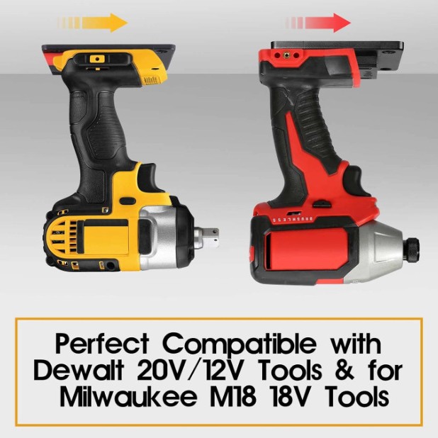 DEWALT 20V 드릴링 도구 브래킷 밀워키 M18 벽걸이 브래킷 베이스 후크