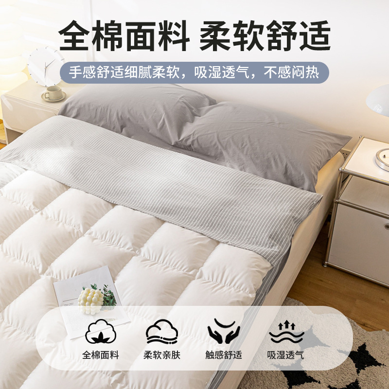 Nuevo estilo de hotel de algodón puro saco de dormir sucio sábana funda edredón viaje portátil de cuatro piezas