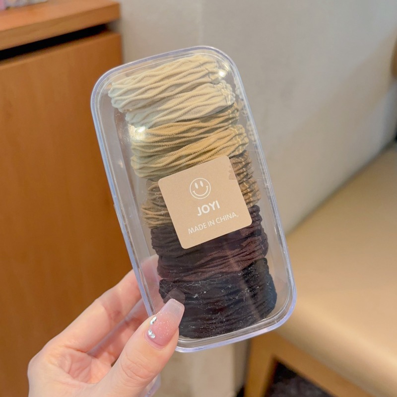 2024 nuevo cabello de cola de caballo de alta elasticidad para niñas no lastimar cabello de cabello de correa de cabello de correa de cabello de cabello duradero