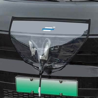 Car clothing charging pile charger magnetic suction - black-new-upgrade-double-magnetic-stripe-europeanshang