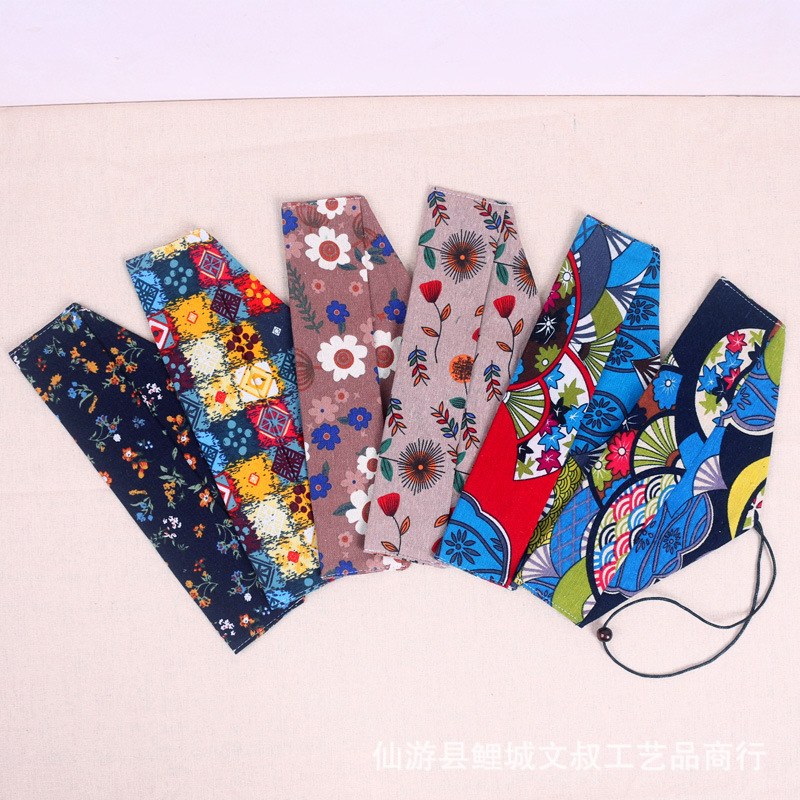 创意DIY和风布袋 便携餐具袋梳子袋吸管收纳袋筷子套