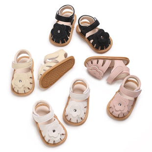 Li Haisheng Baby Shoes Rubber Sole Non-slip Solid Color Women's Baby Shoes 0-1 Year Old Newborn Toddler Shoes