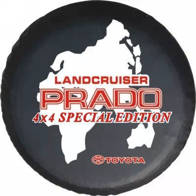 spare tire cover, Prado | Spare wheel cover - toyota-prado-ta-4