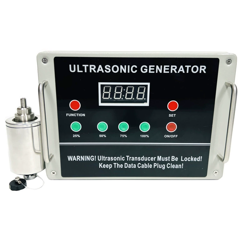 Ультразвуковой вибрационный экран Вибрационная головка преобразователь пластиковый гранулированный порошок пищевой химической промышленности круглый вибрационный сито Вибрационная головка