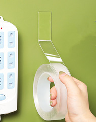 日式納米雙面膠強力透明無痕貼牆面粘貼萬能固定魔力納米雙面膠帶