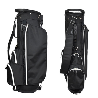 高尔夫球包 轻便支架包单肩便携式黑色golf球袋涤纶材质球杆袋OEM
