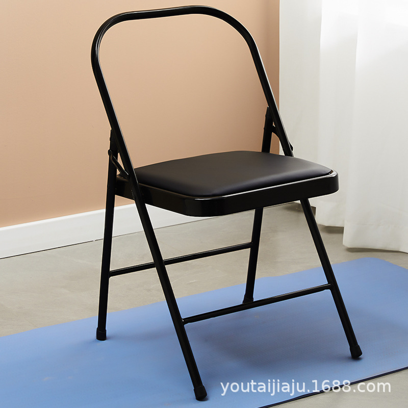 厚手Yogaヨガ椅子アイヤンガー補助ヨガ椅子PUヨガ椅子補助椅子折り畳み椅子|undefined