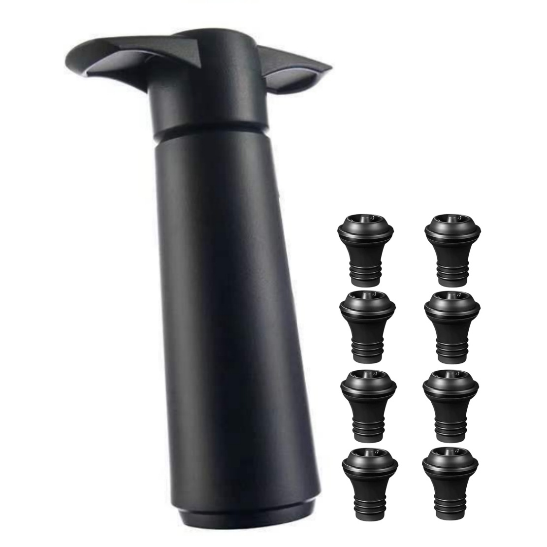 Tipo A-bomba negra ocho tapones + bolsa de OPP