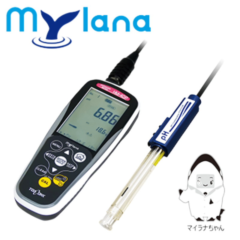 池田屋供应!!TOADKK东亚电波 便携式 pH/ORP/离子计 HM-40P