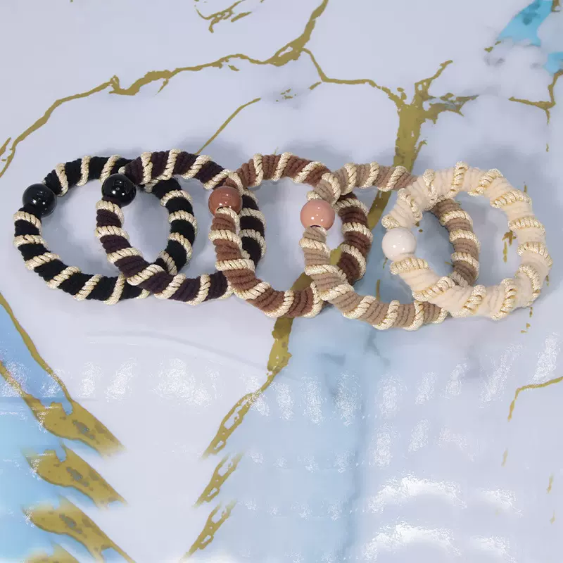 新款发绳头绳女生高级感皮筋加粗可爱简约扎头绳不勒发厂家直供