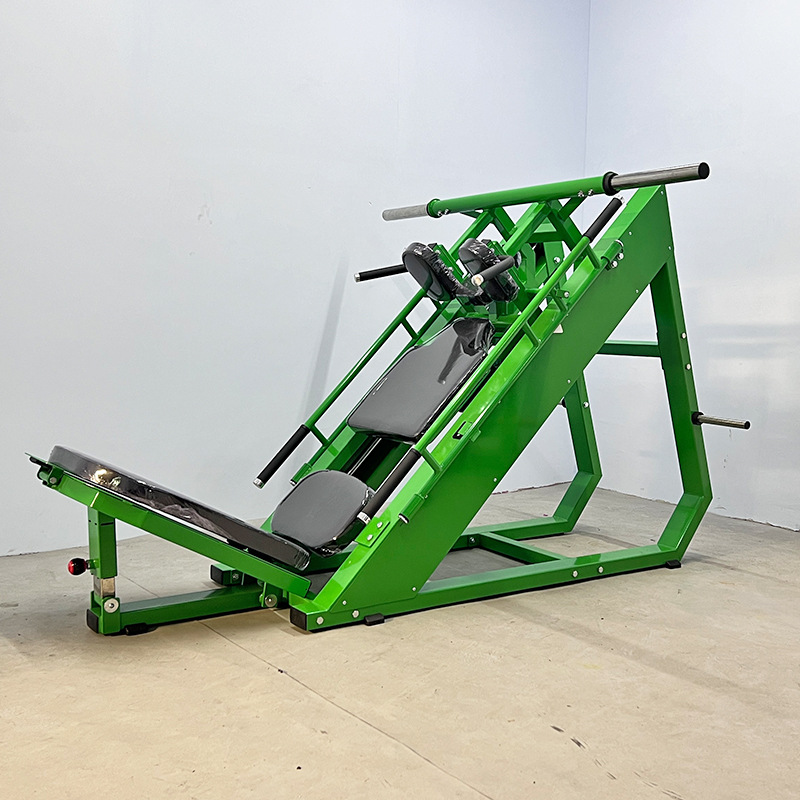 Máquina de pedal inverso, entrenador de piernas, gimnasio, piernas comerciales, máquina de sentadillas de 45 grados.