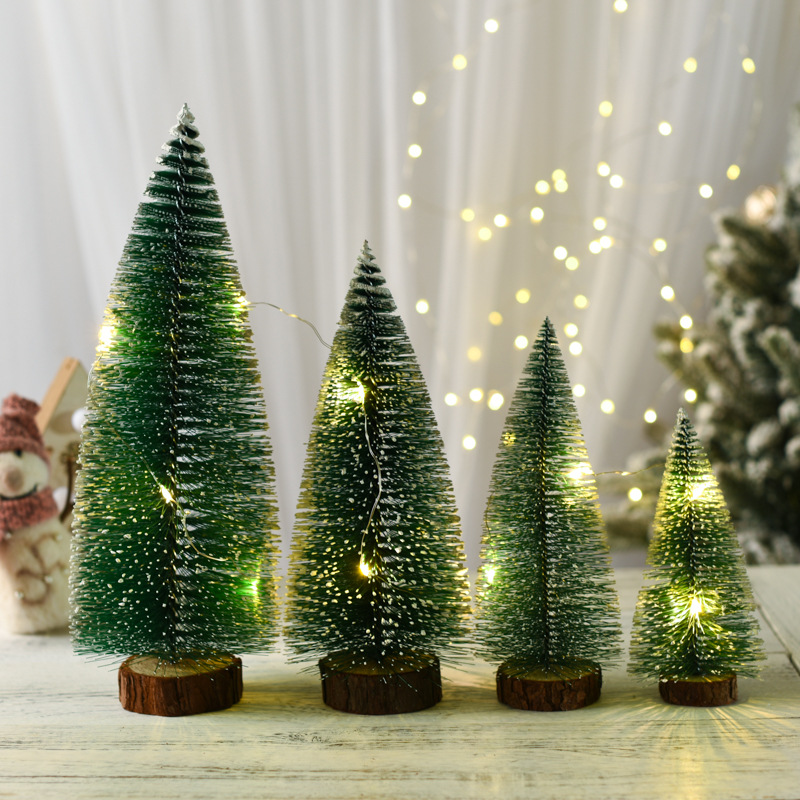 Mini Christmas Tree:Cedar Tabletop Decoration For Small Christmas Decor