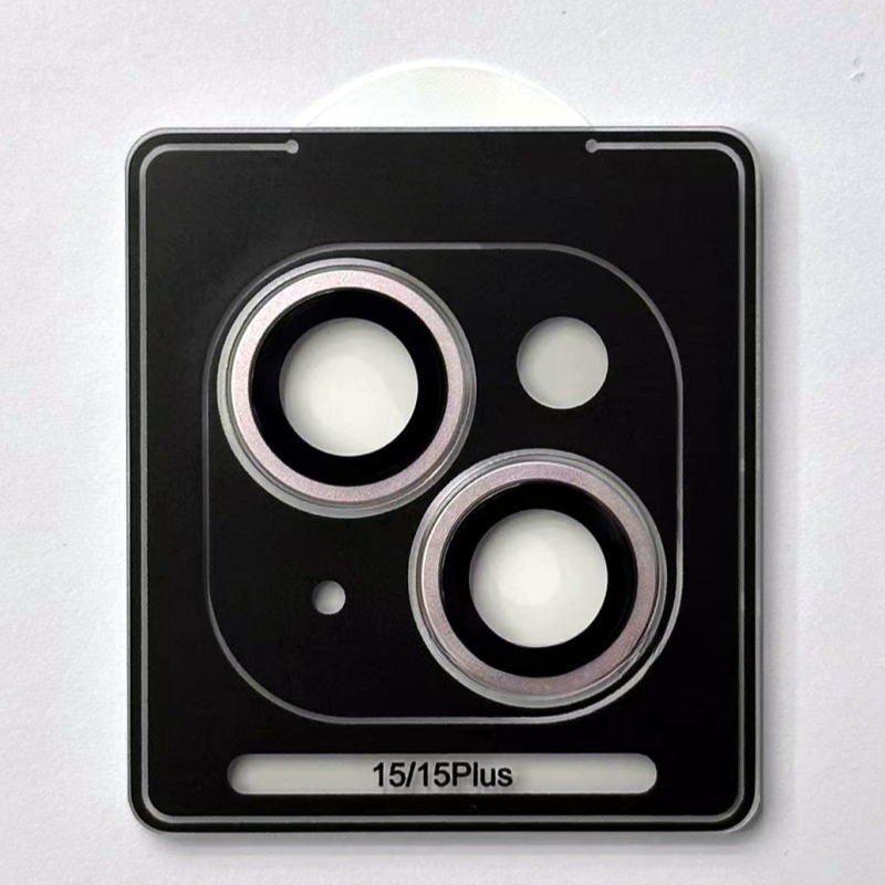 Aplicable a iPhone16Promax película de lente de aleación de titanio Apple 16 doble color escalón esmerilado posicionamiento película de ojo de halcón