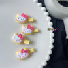 Hello kitty, cute hairgrip, cartoon bangs, universal hair accessory, internet celebrity