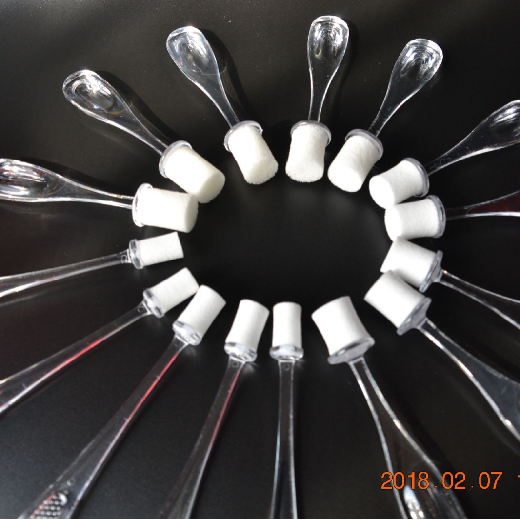 唾液海绵头 0514PVA海绵唾液取样器 唾液采集棒 配套双耳提取管