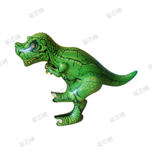 Amazon Cross-border Inflatable Dinosaurs Jurassic Triceratops Tyrannosaurus Rex Velociraptor Inflatable Toys 