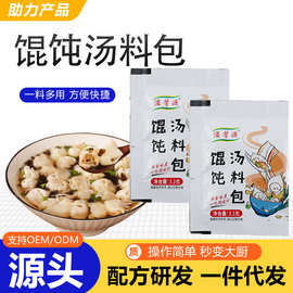 馄饨汤料包袋装3.2g早餐馄饨云吞调味料方便面调料包馄饨汤料包
