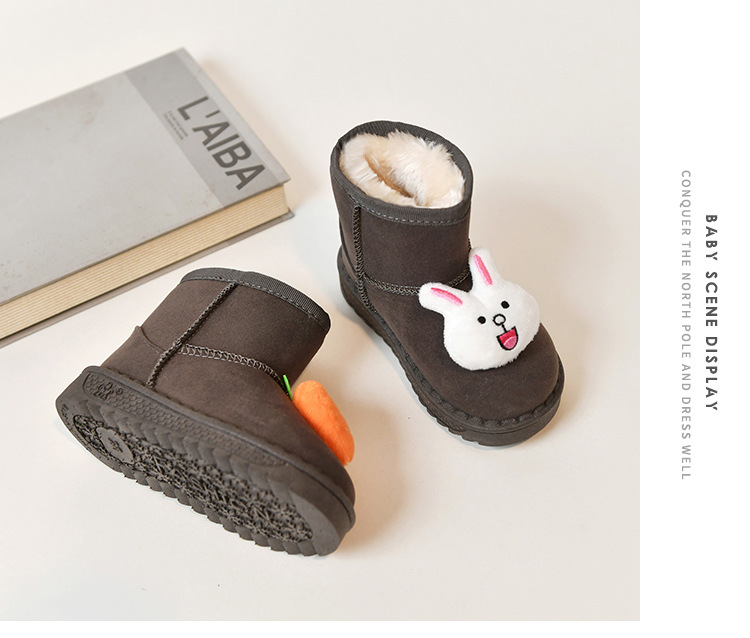 Botas de neve infantis para meninos e meninas botas de inverno_voghion.com